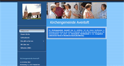 Desktop Screenshot of kirche-aventoft.de